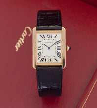 Afbeelding in Gallery-weergave laden, Cartier Tank Solo 'Large' 3167 / Full-Set + First Invoice (2018)
