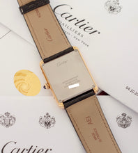 Afbeelding in Gallery-weergave laden, Cartier Tank Solo 'Large' 3167 / Full-Set + First Invoice (2018)
