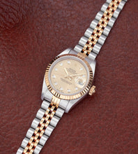 Afbeelding in Gallery-weergave laden, Rolex Lady-Datejust 69173 'Champagne Diamond Dial' (1997)
