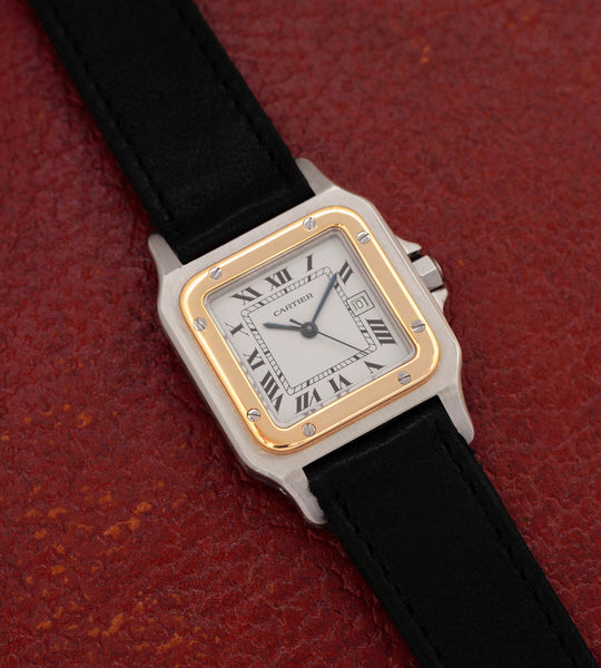 Cartier Santos Carrée 2961 'Leather Strap'