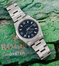 Afbeelding in Gallery-weergave laden, Rolex Air-King 14000 'Blue Dial' + Box &amp; Booklets (1997/1998)

