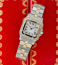 Load image into Gallery viewer, Cartier Santos Carrée 2961 'Godron Bracelet' + Box &amp; Warranty Papers
