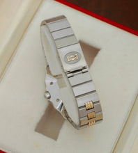 Load image into Gallery viewer, Cartier Santos Carrée 2961 'Godron Bracelet' + Box &amp; Warranty Papers

