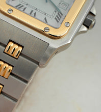 Load image into Gallery viewer, Cartier Santos Carrée 2961 'Godron Bracelet' + Box &amp; Warranty Papers
