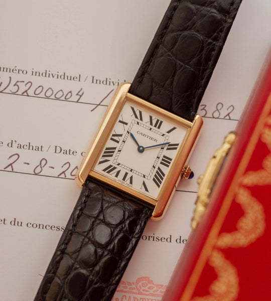 Cartier Tank Solo 'Large' W5200004 / 3167 + Box & Papers (2015)