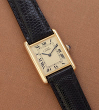 Load image into Gallery viewer, Cartier Tank Must de 'Roman Lemon Dial' (LM)
