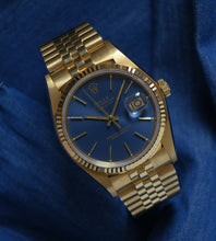 Afbeelding in Gallery-weergave laden, Rolex Datejust 16018 &#39;Blue&#39; 1981
