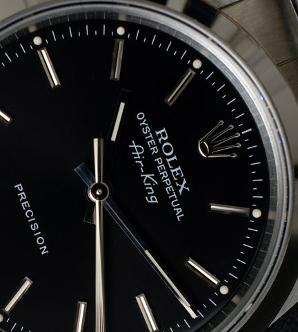 Rolex Air-King 14000 Black Dial 1996