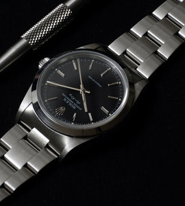Rolex Air-King 14000 Black Dial 1996