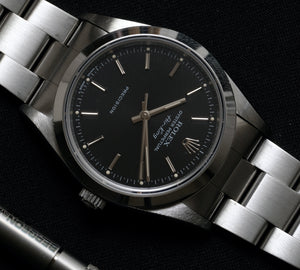 Rolex Air-King 14000 Black Dial 1996