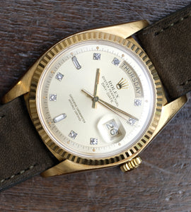 Rolex Day-Date 1803 Diamond Dial 1977