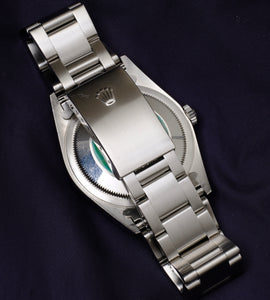 Rolex Datejust 16220 Blue Applied Roman Dial from 1999
