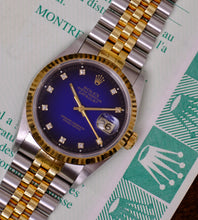 Load image into Gallery viewer, Rolex Datejust 16233 Vignette Dial 1995 + Papers
