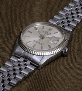 Rolex Datejust 1601 Silver Pie-Pan Dial 1975