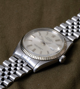 Rolex Datejust 1601 Silver Pie-Pan Dial 1975