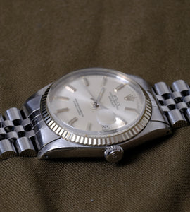 Rolex Datejust 1601 Silver Pie-Pan Dial 1975