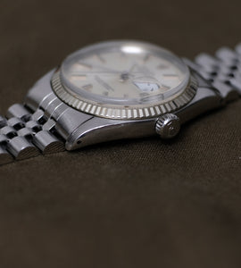 Rolex Datejust 1601 Silver Pie-Pan Dial 1975