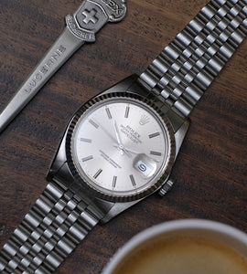 Rolex Datejust 16014 Silver Dial 1986