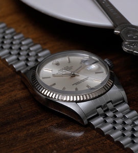 Rolex Datejust 16014 Silver Dial 1986