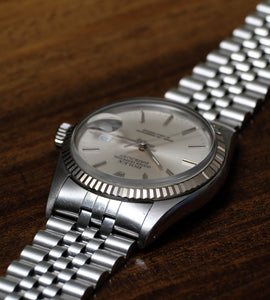Rolex Datejust 16014 Silver Dial 1986