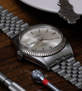 Rolex Datejust 16014 Silver Dial 1986