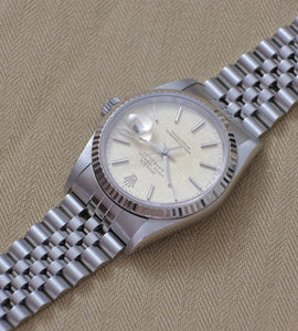 Rolex Datejust 16234 'Linen Dial' 1991