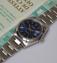 Afbeelding in Gallery-weergave laden, Rolex Date 15200 Blue Dial 2000 + Box &amp; Papers
