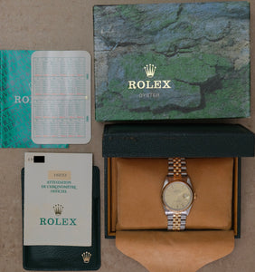 Rolex Datejust 16233 'Champagne Dial' 1990 (B+P)