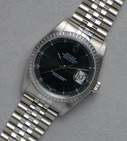 Rolex Datejust 16220 'Black' 2004