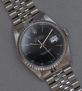 Rolex Datejust 16220 'Black' 2004