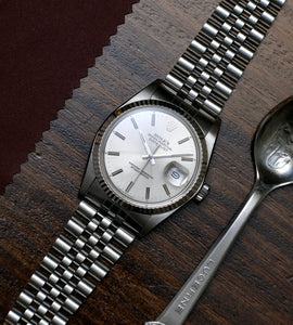 Rolex Datejust 16014 Silver Dial 1986