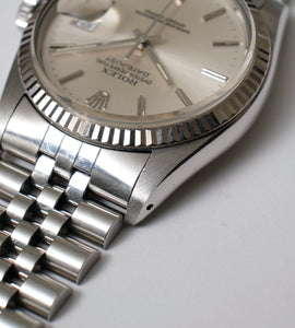 Rolex Datejust 16014 Silver Dial 1986