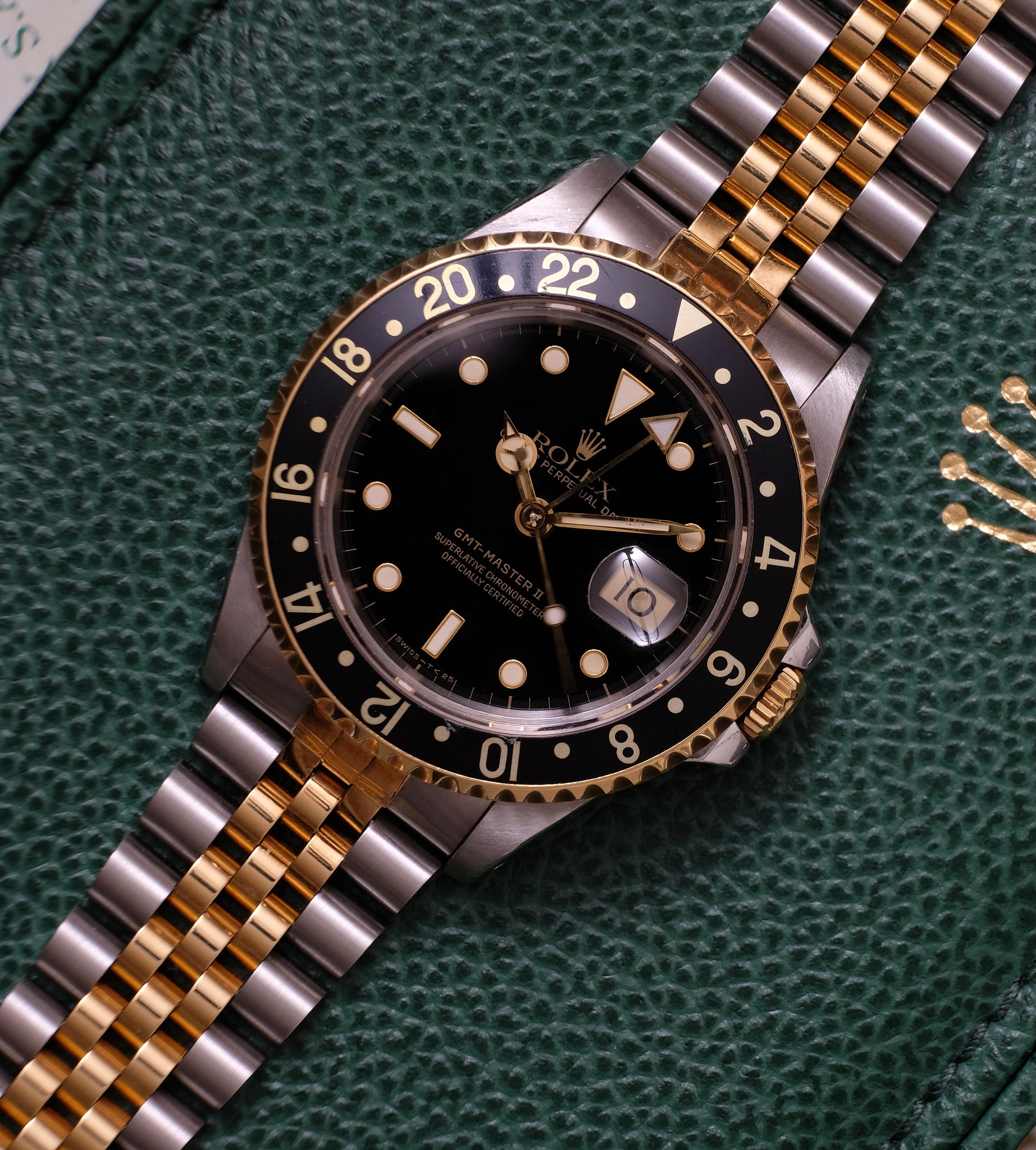 Rolex GMT-Master II 16713 from 1991 (box papers) – 10 over 10