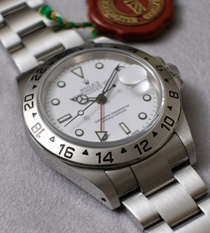 Rolex Explorer II 16570 Polar + Papers