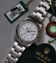 Load image into Gallery viewer, Rolex Explorer II 16570 Polar + Papers
