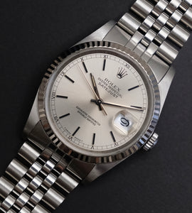 Rolex Datejust 16234 Silver Dial 1989