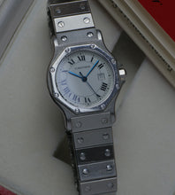 Afbeelding in Gallery-weergave laden, Cartier Santos Octagon 2965 + Box (unpolished)
