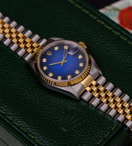 Rolex Datejust 16233 Vignette Dial 1995 + Box & Papers