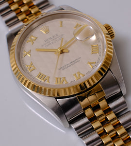 Rolex Datejust 16233 ''Pyramid Dial'' 1997