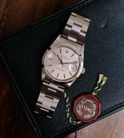 Rolex Date 15200 from 1991 + Box & Papers (unworn)