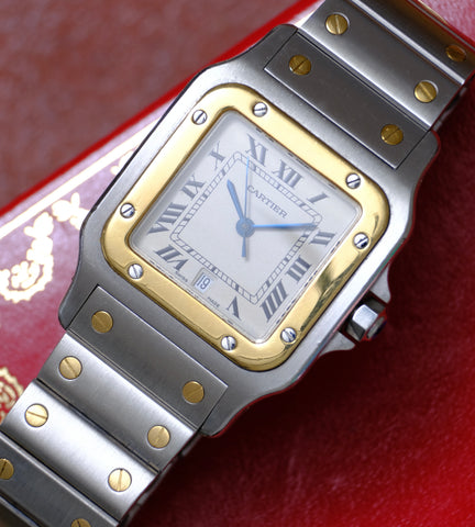 Cartier Santos Galbee 187901 + Box 