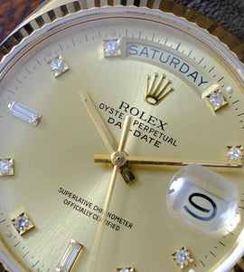 Rolex Day-Date 18038 ''Diamond Dial'' 1979