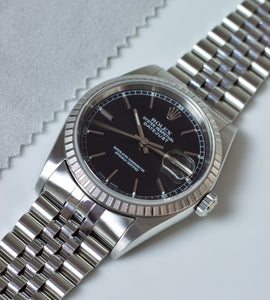 Rolex Datejust 16220 'Black Dial' 2004