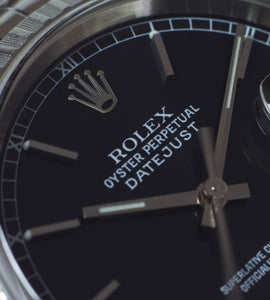 Rolex Datejust 16220 'Black Dial' 2004